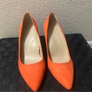 JustFab Vibrant Orange Heels